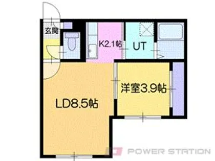 シュロス【3階】の間取り