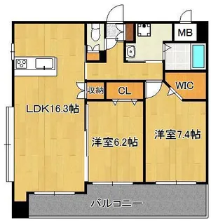 ダ・ヴィンチ【11階】の間取り