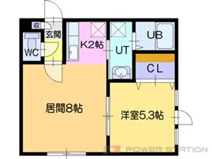 アーバン27【1階】の間取り