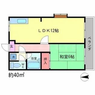 エレガントコーポI【3階】の間取り