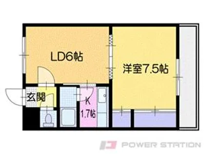 カサ・デ・ミオ【4階】の間取り