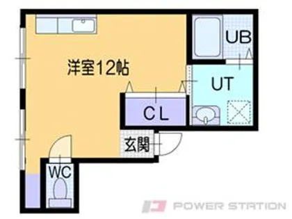 ラピスコート入船【2階】の間取り