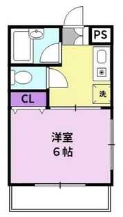 ピュア松本【3階】の間取り