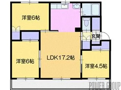 Horse Win8(ホースウィン8)【1階】の間取り