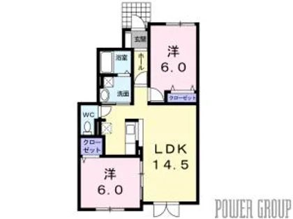 Sanando(サナンド)【1階】の間取り