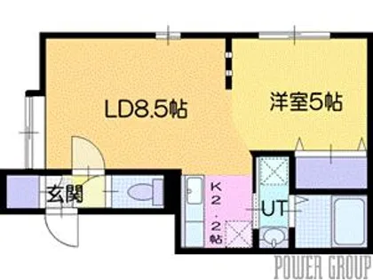ステラデュオ【1階】の間取り