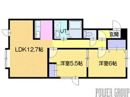エクセレンス【2階】の間取り