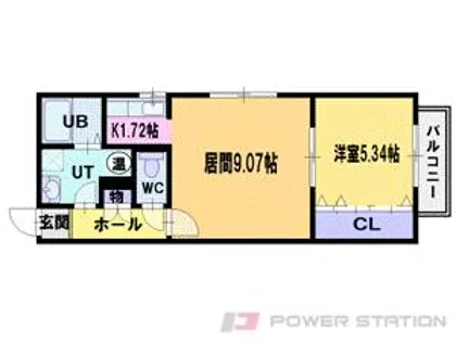ファーストレジデンス大麻駅南口【2階】の間取り