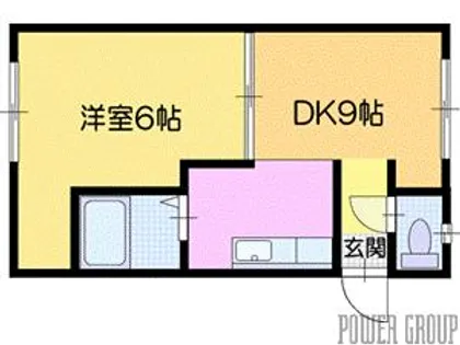 第3コーポ和【1階】の間取り