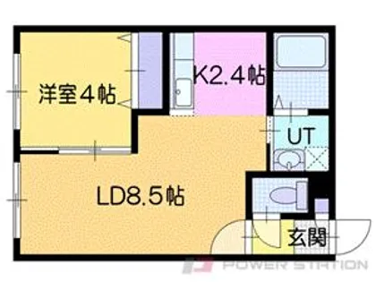 フォレストR-V【4階】の間取り