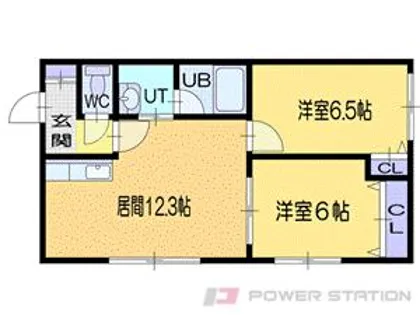 MS.SAKURA(マンションサクラ)【3階】の間取り