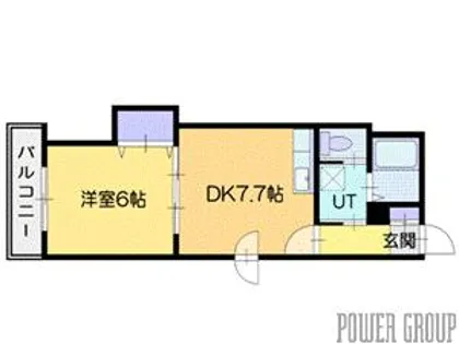 ロイヤルコート恵庭駅前【2階】の間取り