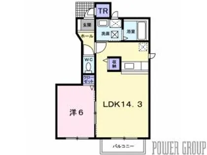 エミネンス 和二番館【1階】の間取り