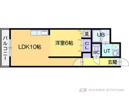 SUNSILK BLUE【5階】の間取り