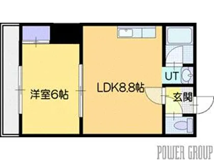 エルドラード恵庭【2階】の間取り