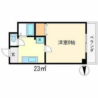 セントポール修学院【3階】の間取り