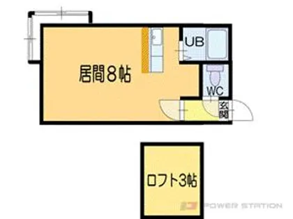 チェリッシュ(cherish)【2階】の間取り