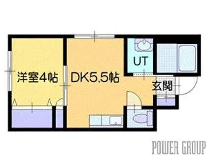 KYOEI B・L・D【4階】の間取り