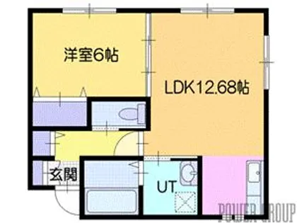 ecoa緑町5【2階】の間取り