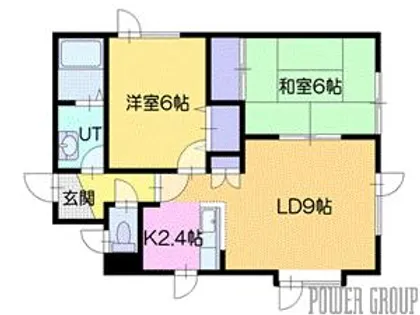 スターハイツC棟【1階】の間取り