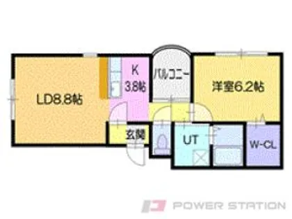 DreamHills(ドリームヒルズ)【2階】の間取り