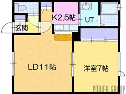 メゾン横井【2階】の間取り