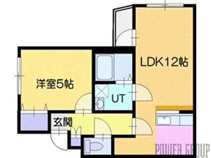 ガウディ本町【3階】の間取り