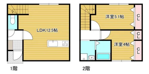 アイナス【A-1号室】の間取り