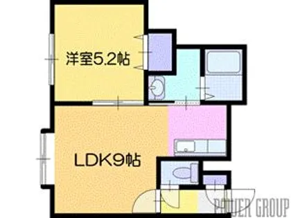 グリーンハイツ【2階】の間取り