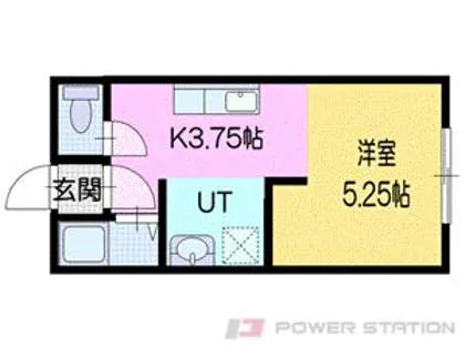 ロイヤルハイツ【2階】の間取り