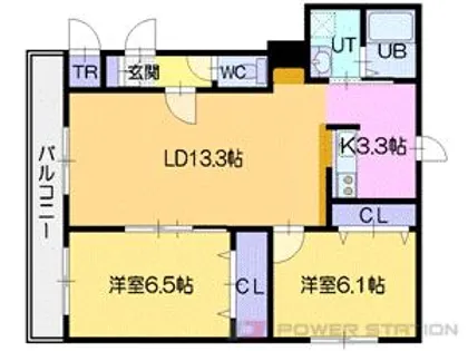 リライースト【2階】の間取り