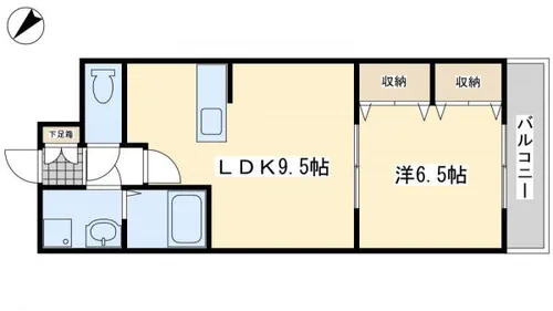 コスモス浅川学園台【3階】の間取り