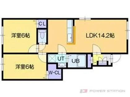 BelletV【1階】の間取り