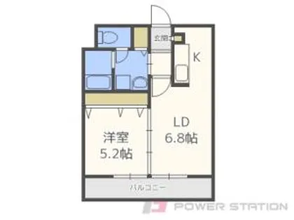 ホープ銭函【4階】の間取り