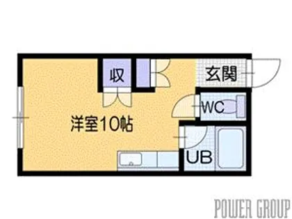 クリスタル恵み野Ⅰ【1階】の間取り