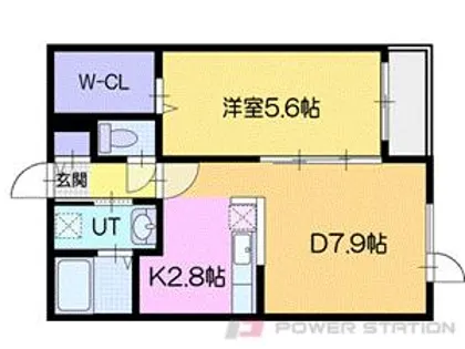 CASA SABADO(カサ サバド)【3階】の間取り