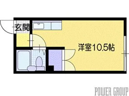 ユアーズ【1階】の間取り