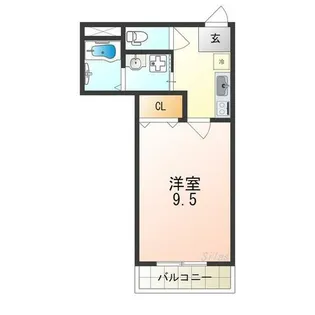 フジパレス浜寺石津西【1階】の間取り