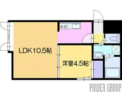 フォレスタ南町公園【1階】の間取り
