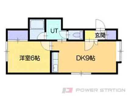 ハイツY2Kプラス【1階】の間取り