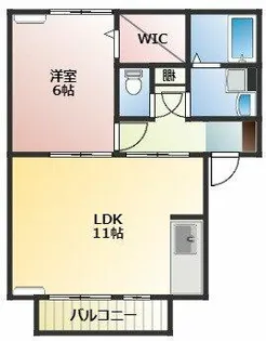 アヴニールK【2階】の間取り