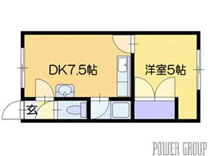 文京パトリエ【1階】の間取り