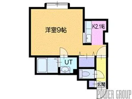 アルトベルク【2階】の間取り