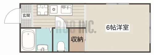 FELICE垣内【101号室】の間取り