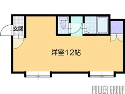 パレスいずみ【1階】の間取り