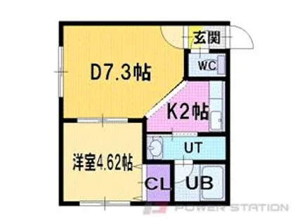 ユリシーズ【2階】の間取り