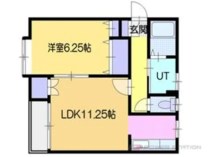 ゴールドマウンテンハイツ【2階】の間取り