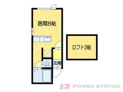 ミニハウス【3階】の間取り