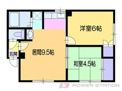 グリーンハウス【1階】の間取り