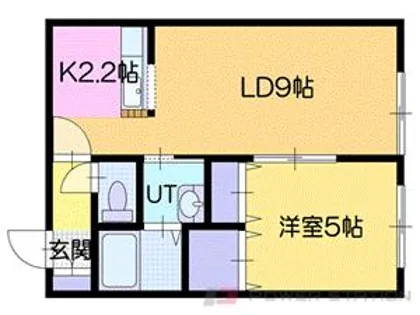 Merfino(メルフィーノ)【2階】の間取り